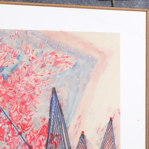 林顺文《山水之四》国画34CM*44.5CM约1.4平尺手绘纸本宣纸作品【原作编号GH0452】 商品图4