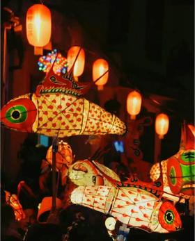 非遗主题-非遗鱼灯