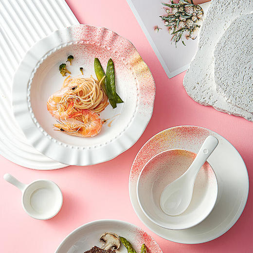 【分仓直发包邮】菲米生活伊甸花园喷釉餐具组合FM-CJ2401 商品图2