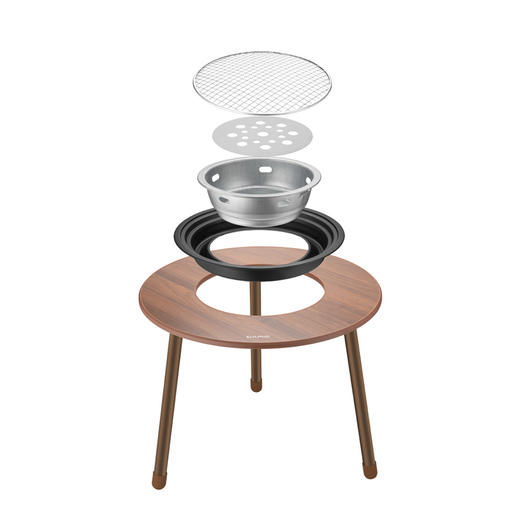 【一桌多用 围炉而坐 享悠闲时光】大迈 围炉煮茶烧烤炉（赠 起盘器） 商品图7