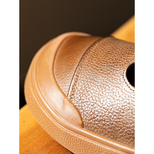 牧衣游原创 舒适百搭平底复古牛皮鞋子 絮絮【不支持会员折】 商品图2