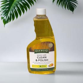 奥克伍德木护橙油抛光清洁剂 500ml/瓶