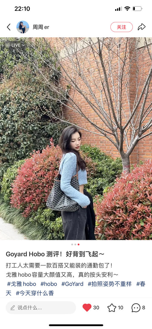 戈雅Hobo 棕色（原厂皮） 商品图5