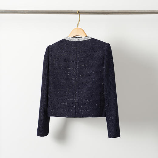 艾尚臣小香风外套背心裙两件套2024冬季新款职业装高级感职业套装 商品图4