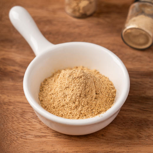 【长白山5年园参制作】山族长·红参粉 性质温热更滋补 粉质细腻好吸收 礼盒包装可送礼 纯参粉 无添加 冲服、煲汤均可 14g（2g*7瓶）/盒 商品图3