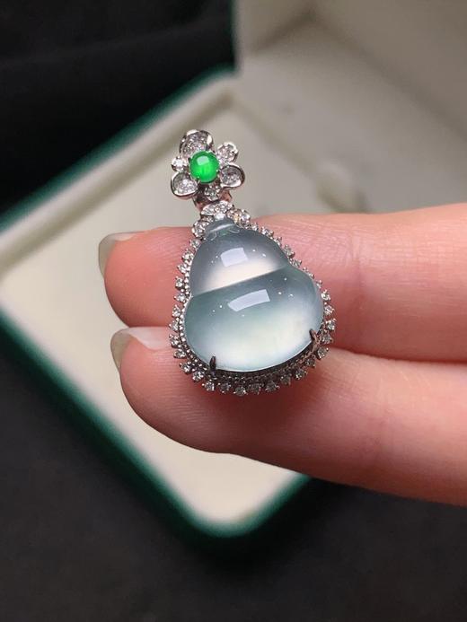 葫芦翡翠吊坠 商品图1