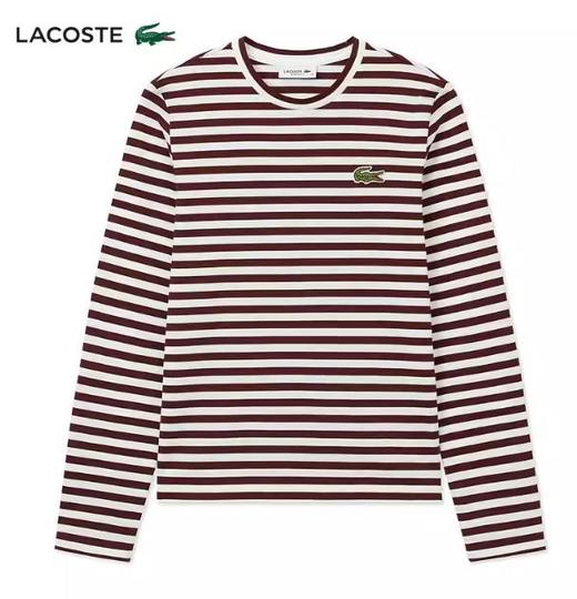 法国鳄鱼LACOSTE女长袖T恤TF9207-98IBY 商品图0