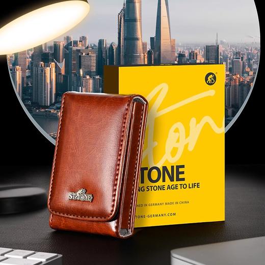 【多样屋专柜】司顿指甲刀挖耳勺套装工具高端鼻毛修剪高档定制6件皮包套装  商品图2