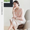 FUYAO扶摇 粉色小香风套装女2025春季新款气质短外套半身裙两件套 商品缩略图1