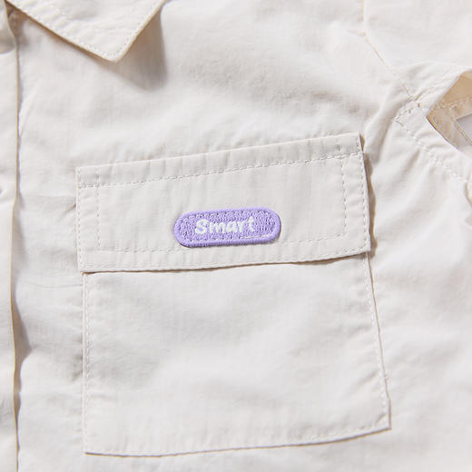 笛莎Deesha 童装女童套装2025夏新款女童轻盈飞袖童趣半裙套装 商品图3