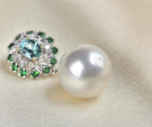 【旖梦】帕拉伊巴珍珠坠-CB12411072 商品图5