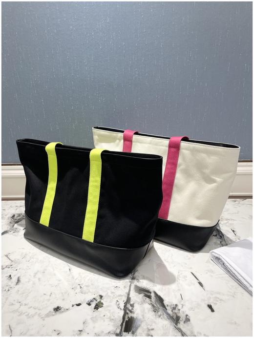 纯元Love Moschion Free Time女士帆布托特购物袋 商品图5