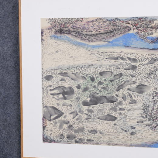 林顺文《山水之六》国画34CM*44.5CM约1.4平尺手绘纸本宣纸作品【原作编号GH0454】 商品图1
