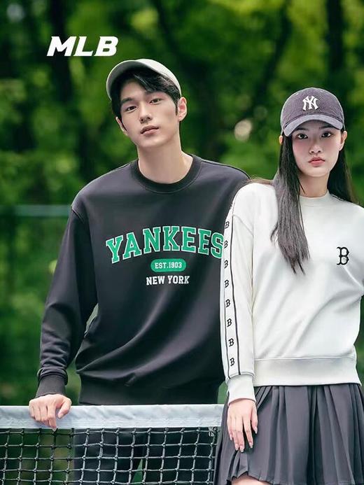 直发【MLB正品授权 】 一衣一码支持扫码验货  当季新款情侣卫衣 商品图0