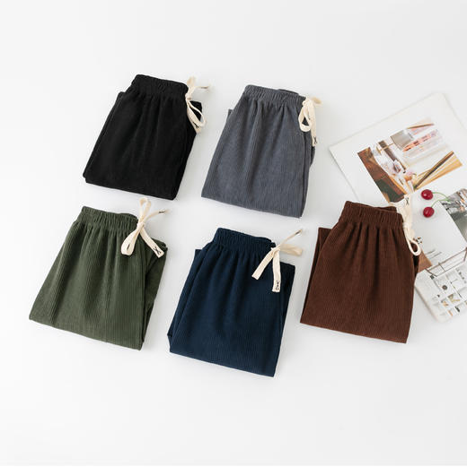 心选丨【39.9元/2条任选】儿童灯芯绒春季裤子男童女童休闲裤 商品图4