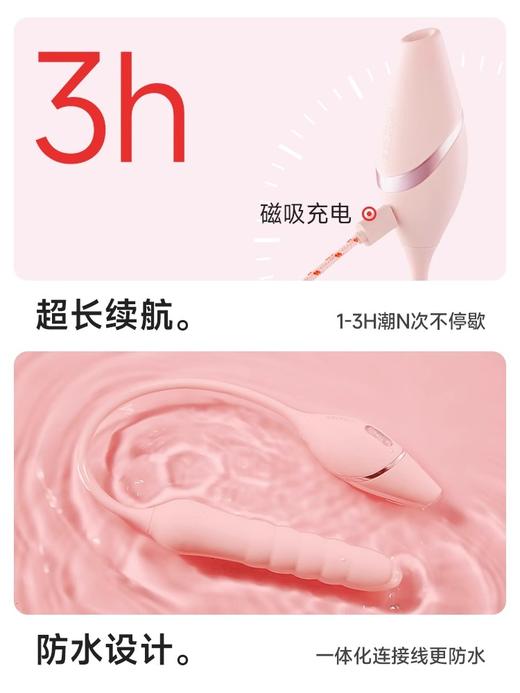 KISSTOY 凯西3代—（吮吸+震动+炮机，APP控制，远程操作） 商品图4