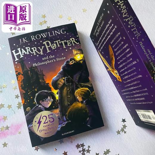 【中商原版】哈利波特与魔法石 哈利波特1 英文原版 JK罗琳 Rowling 商品图2