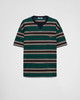 PD-T 徽标绿条纹T恤 商品缩略图0
