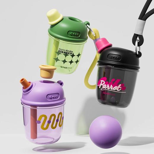 【多样屋专柜】DUDU吸管随手杯Tritan 吸管杯高颜值夏季学生儿童便携水杯 商品图1