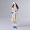 笛莎Deesha 童装女童套装2025夏新款女童轻盈飞袖童趣半裙套装 商品缩略图2