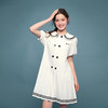 笛莎Deesha青少年女童连衣裙2025夏季女童翻领棉布连衣裙 商品缩略图2