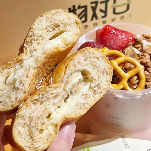 谷物对白慢升糖谷物欧包/谷物吐司 350g/盒 低GI食品认证 高纤无蔗糖 商品图6