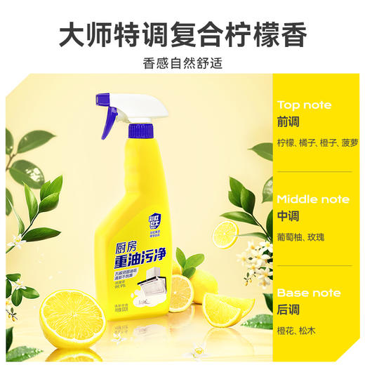 彩虹卫士柠檬香厨房清洁剂双瓶装 商品图8