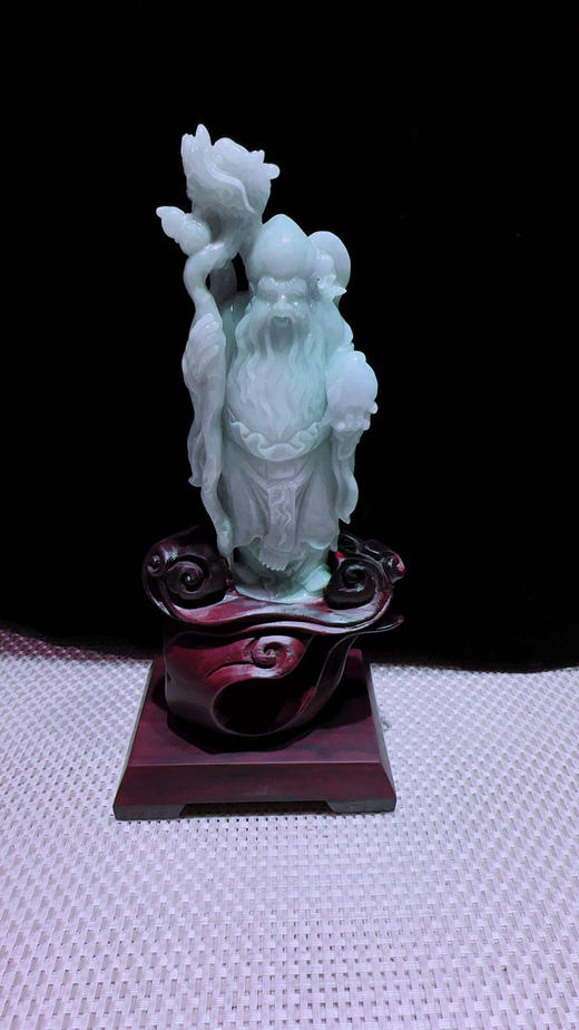 620889翡翠摆件【寿星】 商品图3