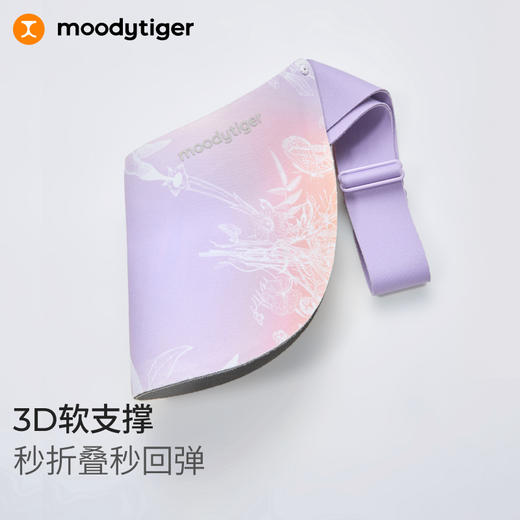 moodytiger儿童遮阳帽25夏新户外防晒3D轻便可折叠空顶帽52532402 商品图2