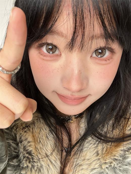 坚果力美瞳 · 蝴蝶系列&红蝶花海&琥珀蝶翼&仲夏蝶影&蔷薇蝶梦&珍珠蝶翼   14.5mm中大直径  半年抛2片 商品图10