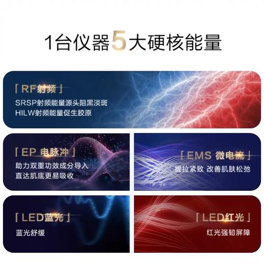 【资生堂和雅萌联合打造品牌】EFFECTIM玑妍之光抗斑抗衰双抗射频美容仪家用(需要搭配流动性较好的精华使用即可) 商品图5