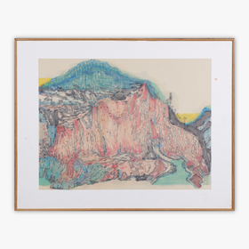 林顺文《山水之五》国画34CM*44.5CM约1.4平尺手绘纸本宣纸作品【原作编号GH0453】