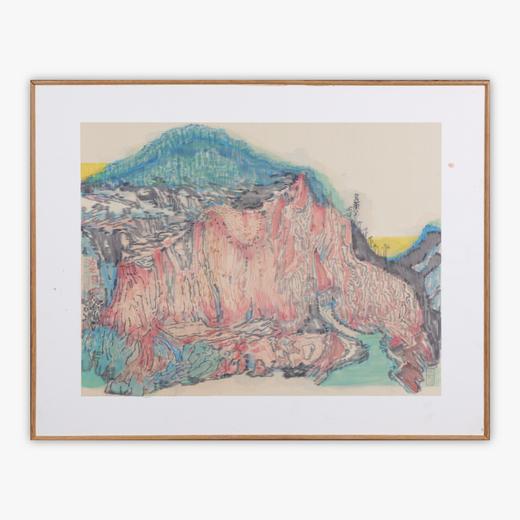 林顺文《山水之五》国画34CM*44.5CM约1.4平尺手绘纸本宣纸作品【原作编号GH0453】 商品图0