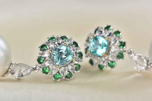 【旖梦】帕拉伊巴珍珠耳坠-CB12411075 商品图6