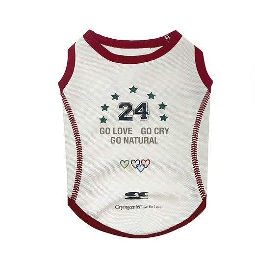 CryingCenter 小狗运动速干背心 哭喊中心 商品图3