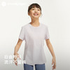 【DR暑假】moodytiger儿童T恤24夏新儿童户外运动圆领宽松透气短袖上衣42210122 商品缩略图1