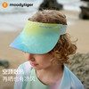 moodytiger儿童遮阳帽25夏新户外防晒3D轻便可折叠空顶帽52532402 商品缩略图3