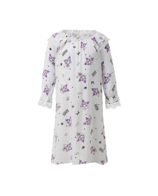 【春上新】8楼爱慕儿童Aimer Kids女孩酷洛米幻彩熊长袖睡裙AK144H221，吊牌价429元 商品图4