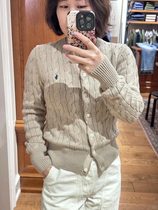 【高品质私服】【RL 修身版绞花编织棉质针织开衫】精巧直身版型，不压身高轻松驾驭G1172-CC【无标出货 介意慎拍】 商品图9