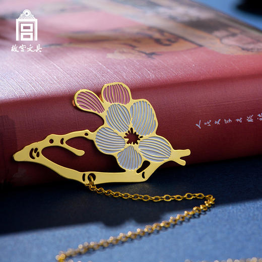 故宫文具四时花景书签精美创意礼品女生礼物送朋友文具 商品图1