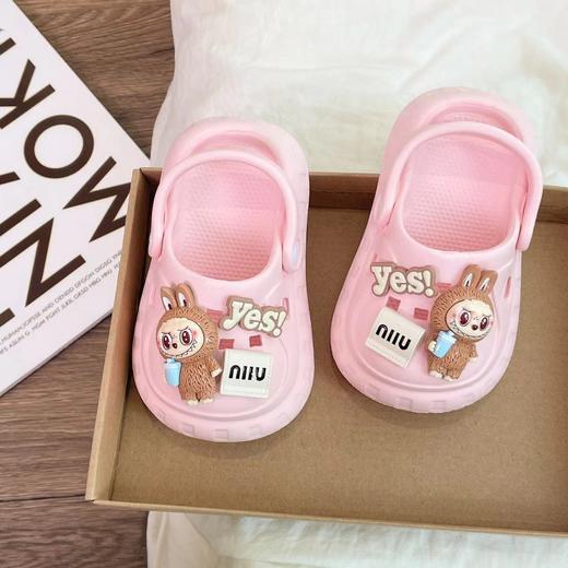 积分兑换【儿童洞洞鞋】新款男童女童公主沙滩凉拖鞋小童包头软底防滑 春季出游#异业福利 商品图8