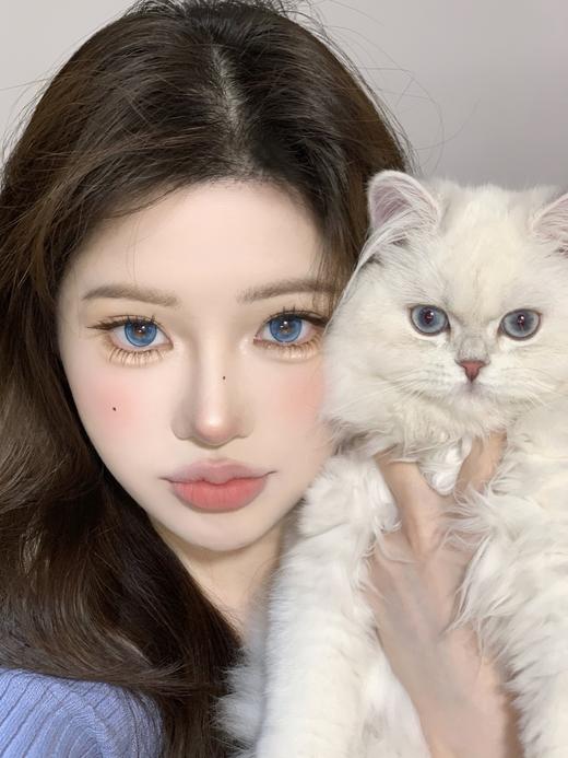 ocean girl 半年抛 月光海洋/土星光环/波斯卡星 14.5mm 非离子 灰蓝棕 商品图5