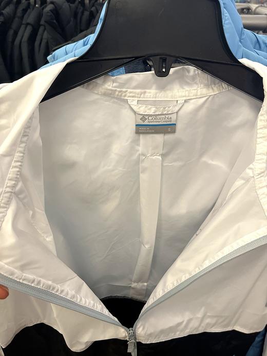 Columbia/哥伦比亚 女士拼色户外舒适轻薄透气连帽皮肤衣外套 商品图3