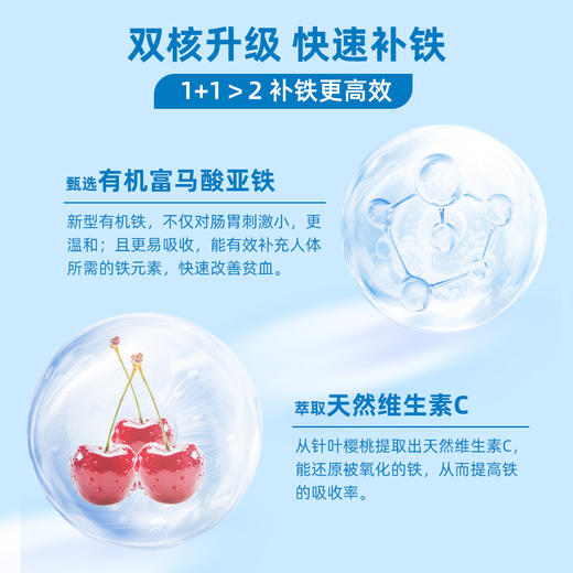 【独立包装】Ddrops滴卓思儿童维C补铁软糖无糖营养脸色红润 3岁以上SC 商品图4