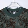 T2664夏季新款时尚个性花鸟树木印花扎染国潮新中式百搭休闲短袖上衣 商品缩略图2