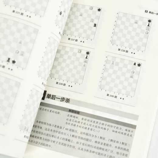 国际象棋书籍 国际象棋杀法题库 基础一步杀1000题 国际象棋一步杀 国际象棋教程 国际象棋终局技巧 商品图2