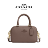 【质保一年】【礼盒礼袋 】COACH蔻驰女士小方包 奥莱波士顿桶包通勤时尚单肩斜挎手提包 商品缩略图1