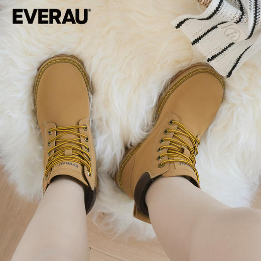 EVERAU澳洲美利奴加厚版保暖大黄靴雪地靴EA4040 商品图1