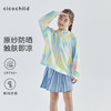 cicochild 25年夏季新款女童晕染针织防晒服中大童亲子凉感防晒衣 商品缩略图0
