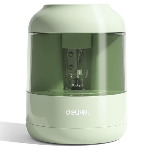 【6.1儿童节】得力文具 电动削笔机 儿童学生全自动卷笔刀 转笔刀 铅笔削笔器 简单好用·不易断芯 商品图7